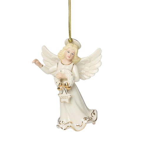 Lenox angel front view showing porcelain figure and elegant design benefit: timeless display
