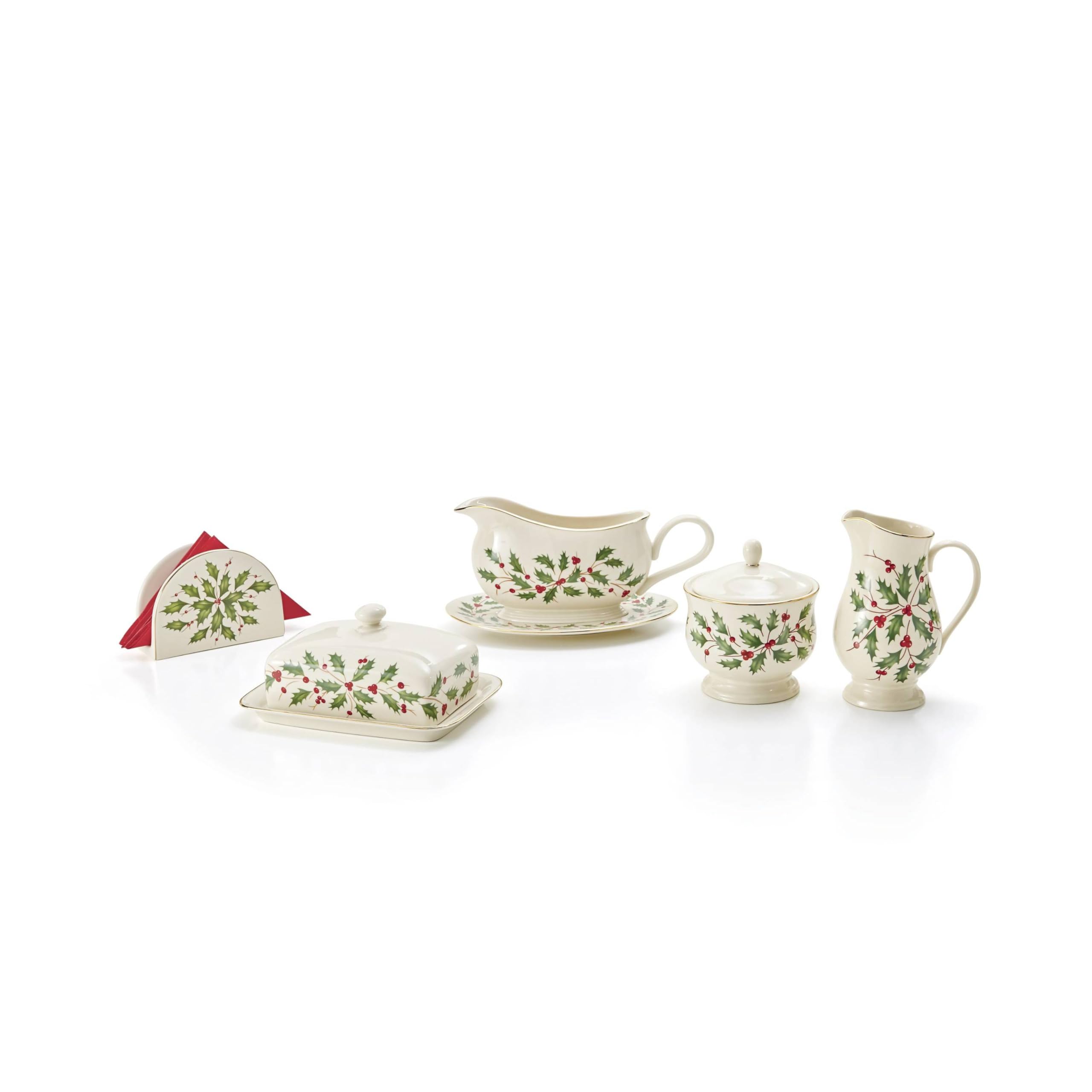 Lenox packaging and label displaying brand authenticity and care info
