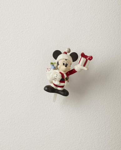 Lenox Mickey Mouse Popper close-up of painted details and handcrafted finish benefit
