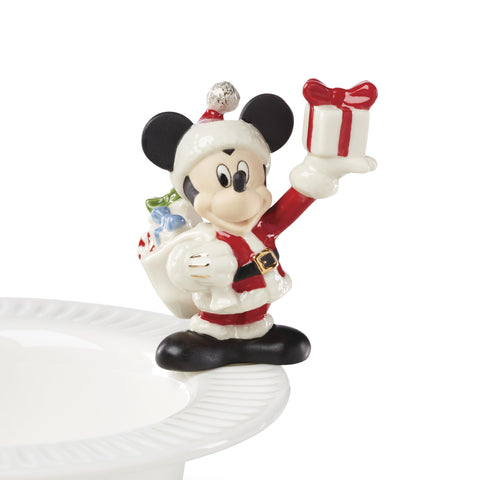 Lenox Mickey Mouse Popper front view showing festive design and instant table charm