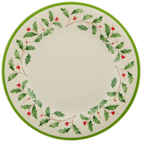 Lenox plate with appetizers on a holiday table illustrating practical, attractive serving