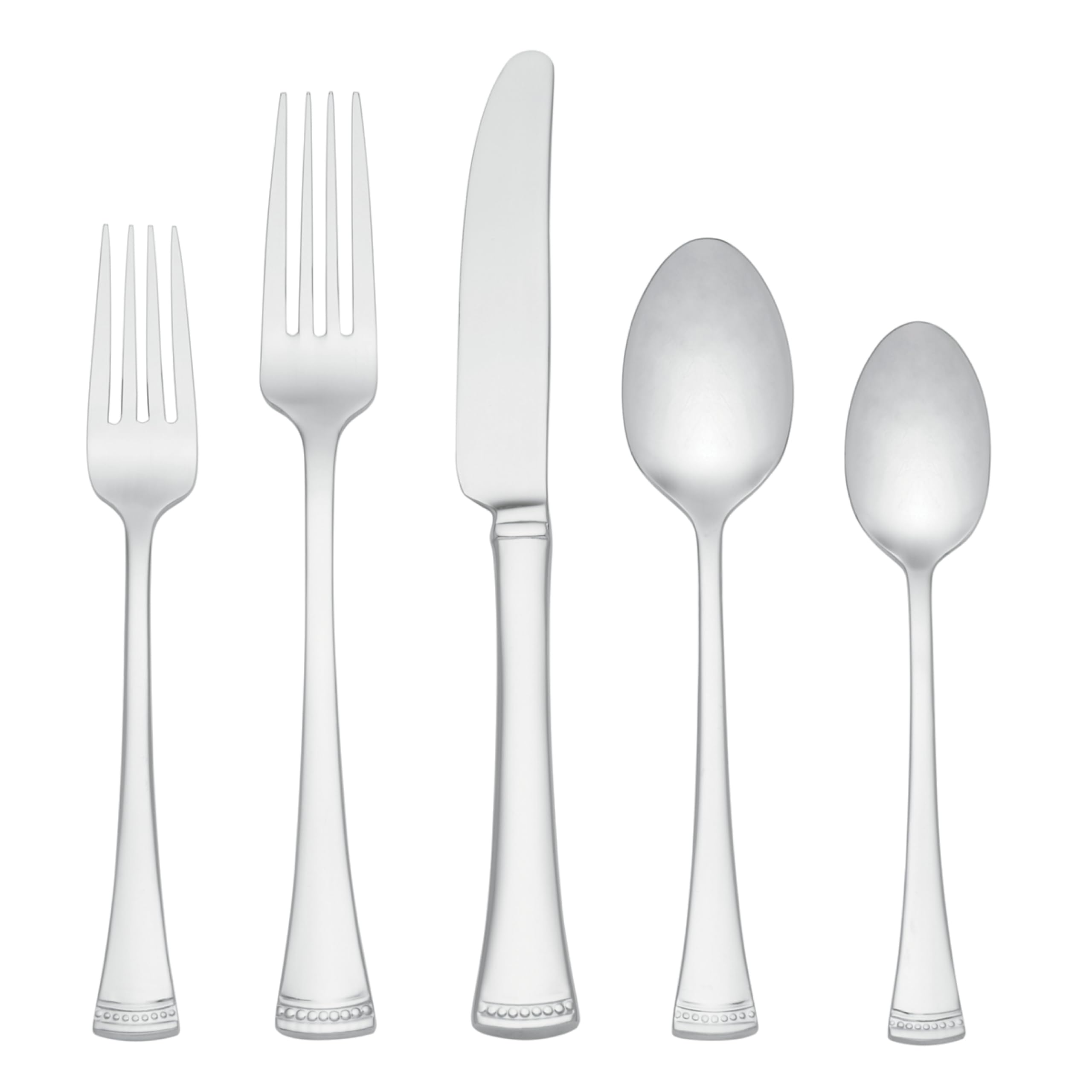 Lenox Portola front packaging showing elegant boxed set and polished finish benefit