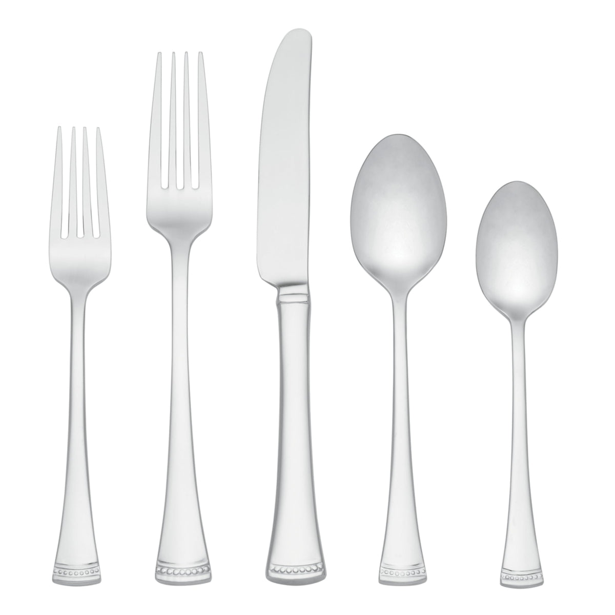 Lenox Portola front packaging showing elegant boxed set and polished finish benefit