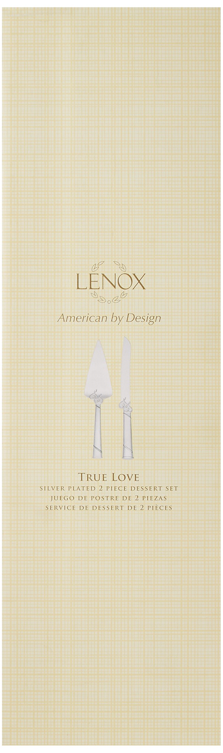 Lenox True Love handle close-up displaying etched hearts and elegance