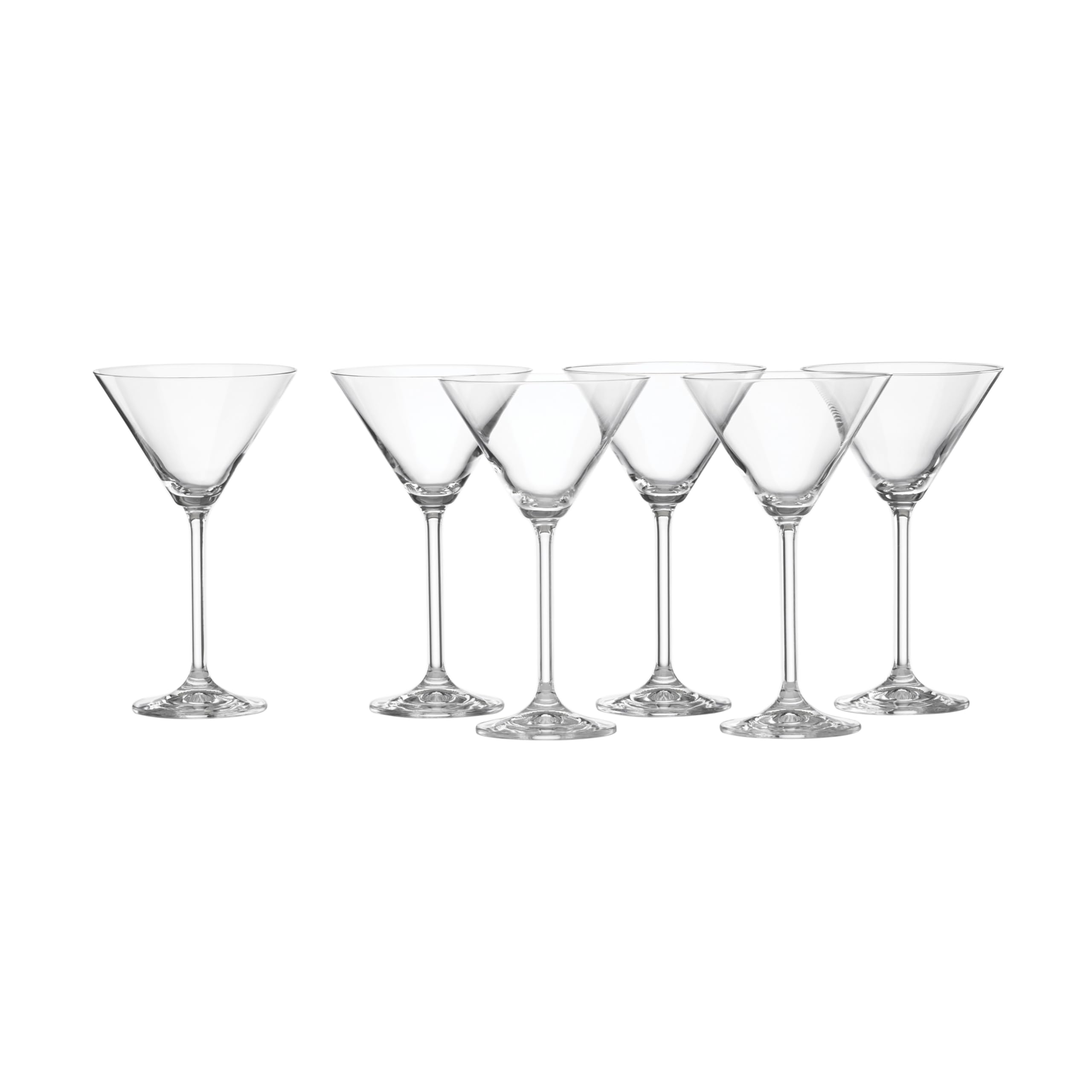 Lenox martini glasses front packaging showing elegant set and value