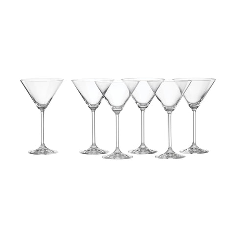 Lenox martini glasses front packaging showing elegant set and value
