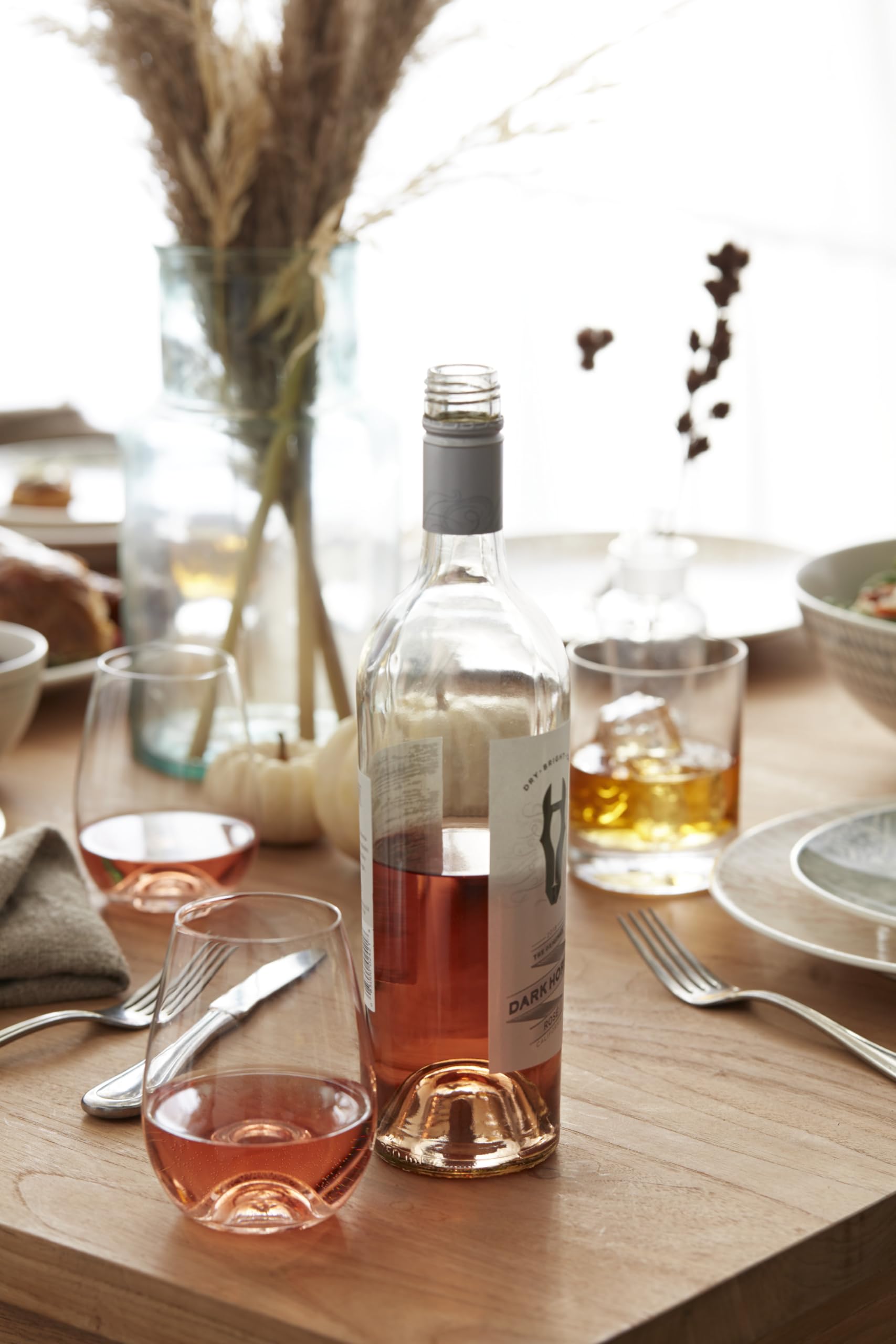 Lenox glasses on table setting showing versatile entertaining benefit