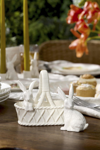 Lenox detailed rabbit ear close-up emphasizing fine porcelain craftsmanship