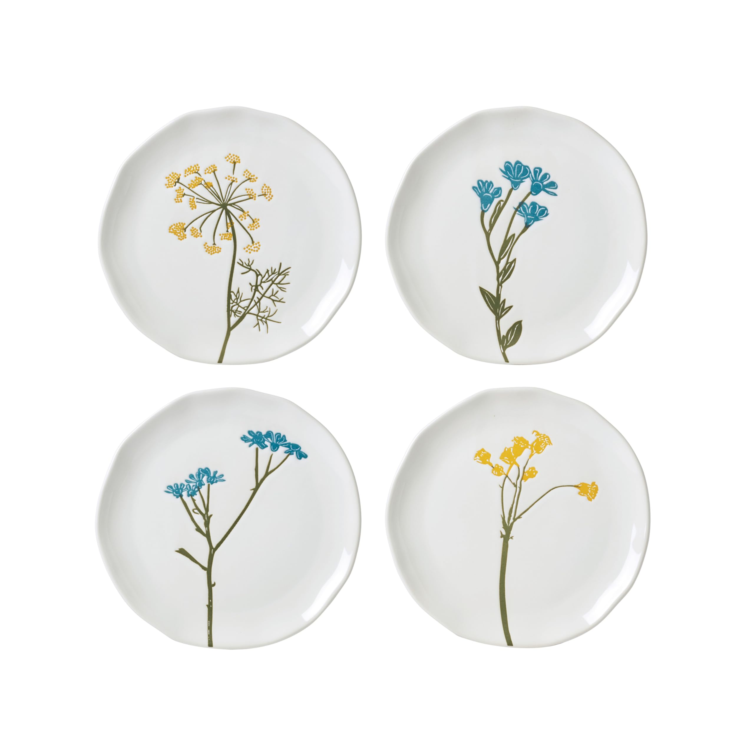Lenox front packaging showing Wildflowers tidbit plates, attractive gift-ready presentation