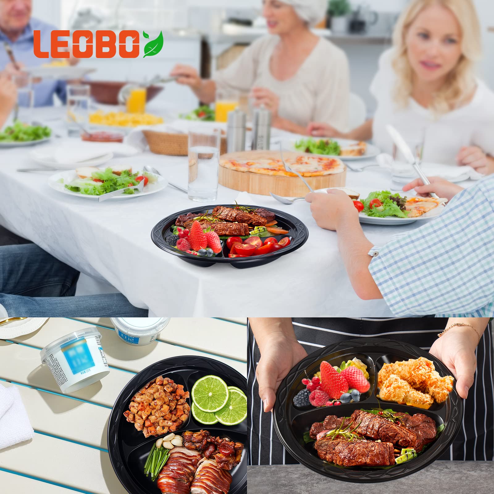 LEOBOX stacked shrink-wrapped box illustrating sanitary storage and transport