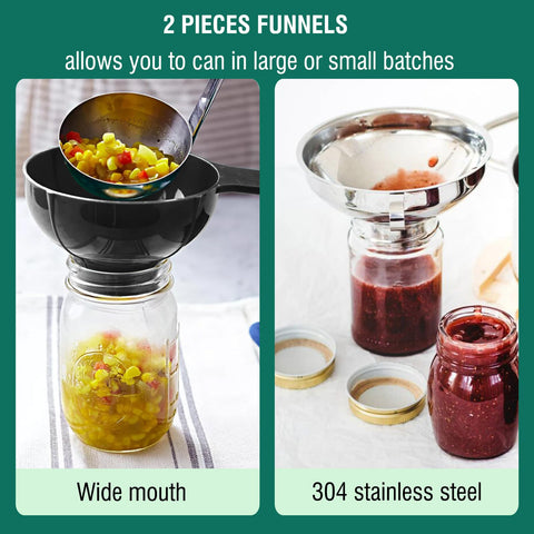 LEONICE funnel and tools detail for mess-free filling benefit