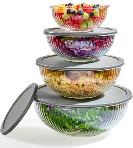 Le'raze front view of full bowl set showing organization benefit
