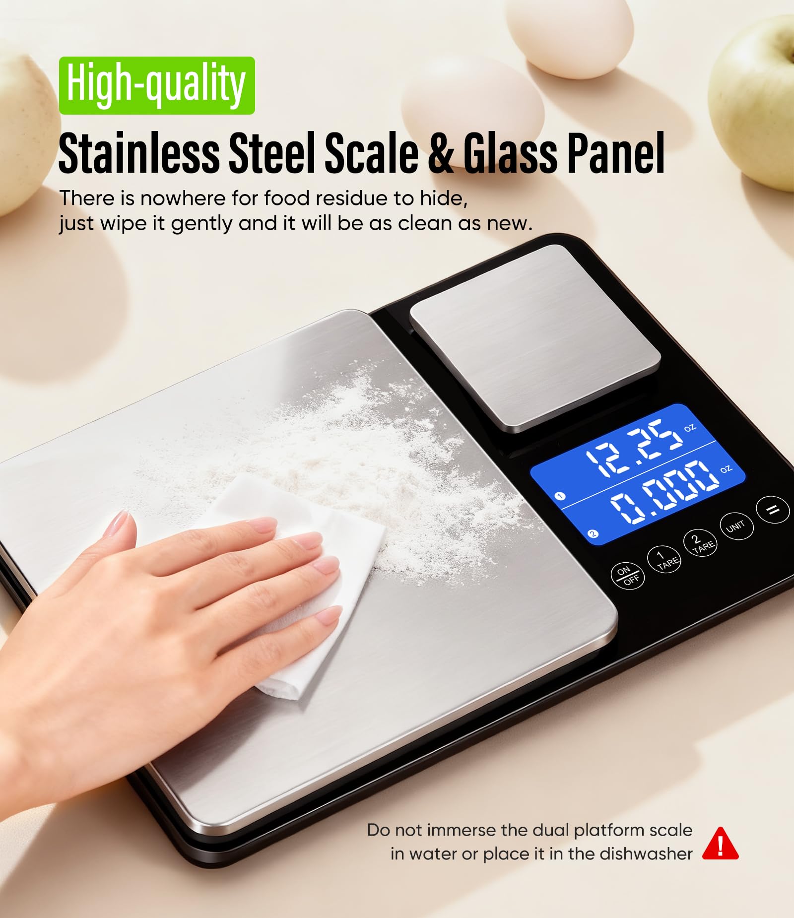 Letron kitchen lifestyle image demonstrating faster meal prep efficiency