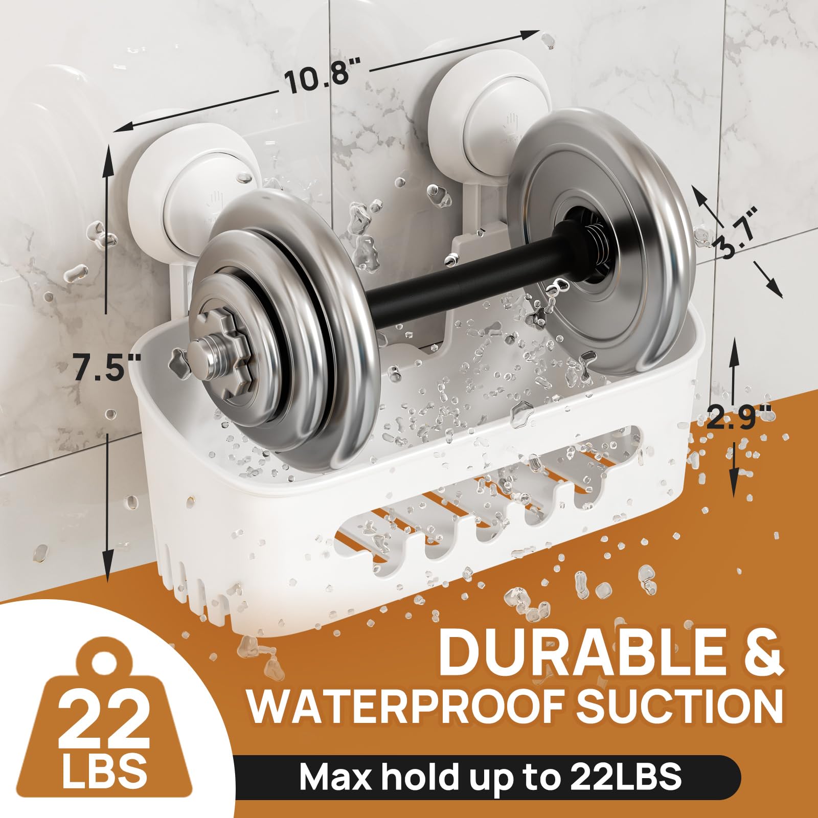 LEVERLOC angled drainage bottom close-up keeps bottles dry and ventilated