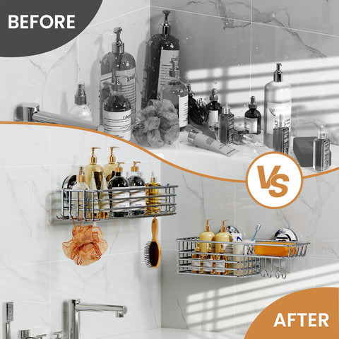 LEVERLOC scale comparison with shampoo bottles showing 22 lb capacity benefit