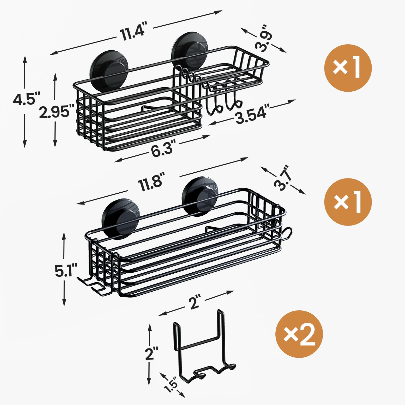 LEVERLOC stainless steel shelf closeup showing rustproof durability