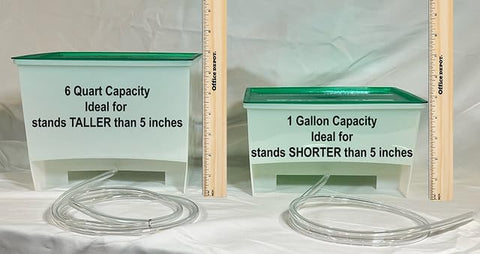 LEVGO HOME clear reservoir showing water level for simple visual monitoring benefit