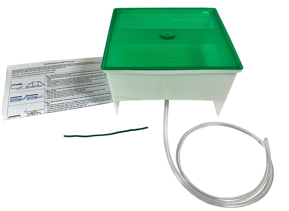 LEVGO HOME front view of EverGreen Helper showing full reservoir and easy refill benefit