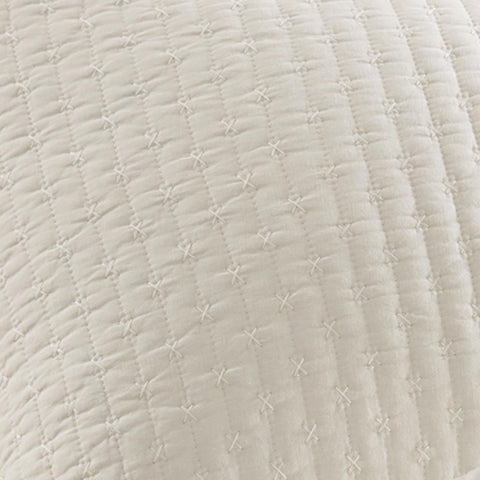 Levtex Home side profile showing quilt texture and loft for lightweight warmth