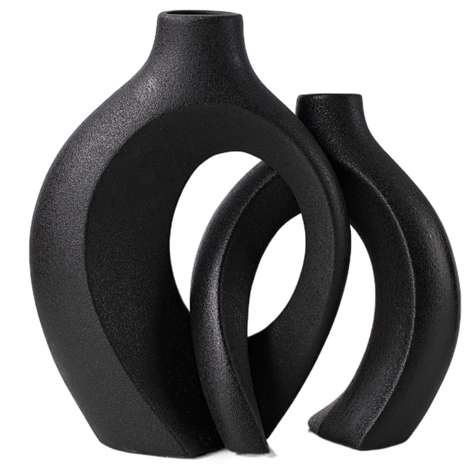 levvohd matte front view showing minimalist paired vases and modern benefit
