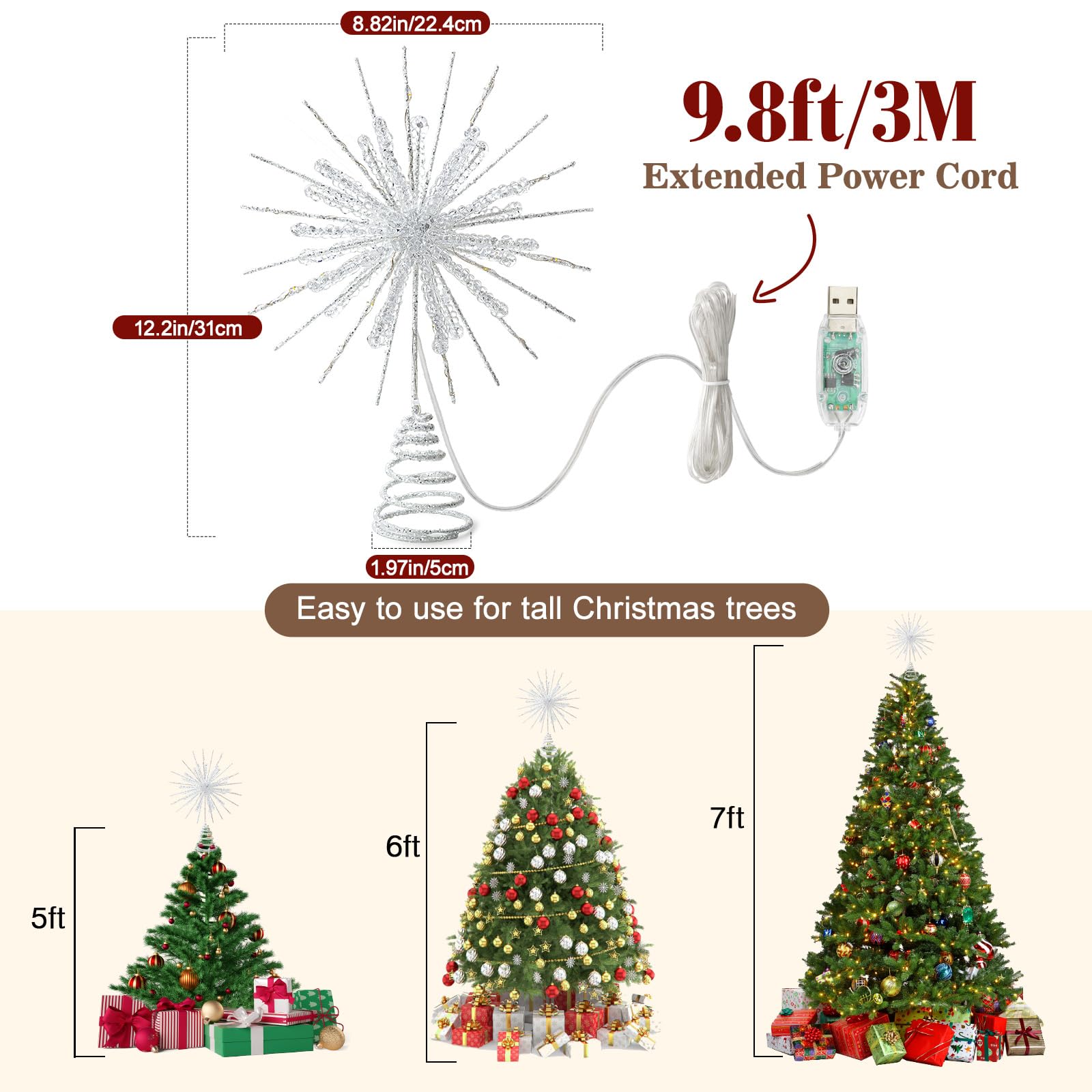 Lewondr scale shot on tree top illustrating size and proportional fit