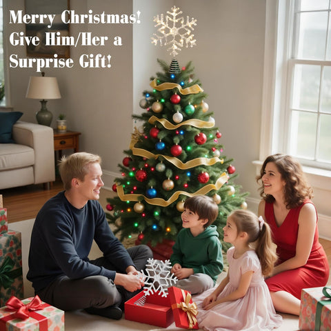 Lewondr in a living room showcasing holiday styling and warm decorative impact