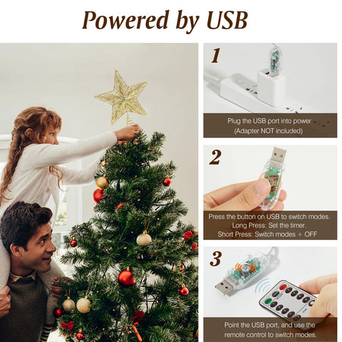 Lewondr USB controller and remote showing easy operation