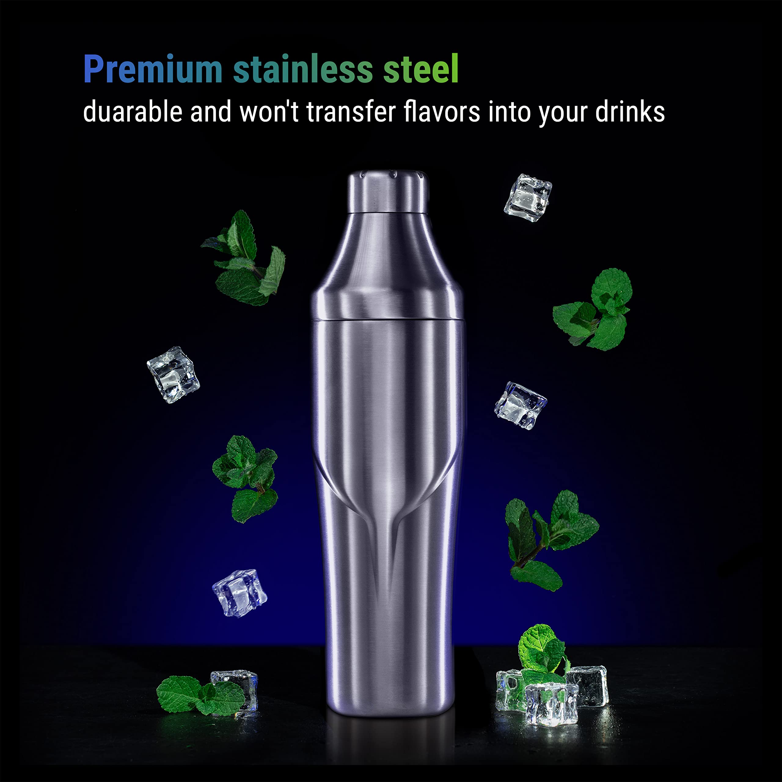 Lexenic polished stainless interior showing food-grade construction and cleanliness