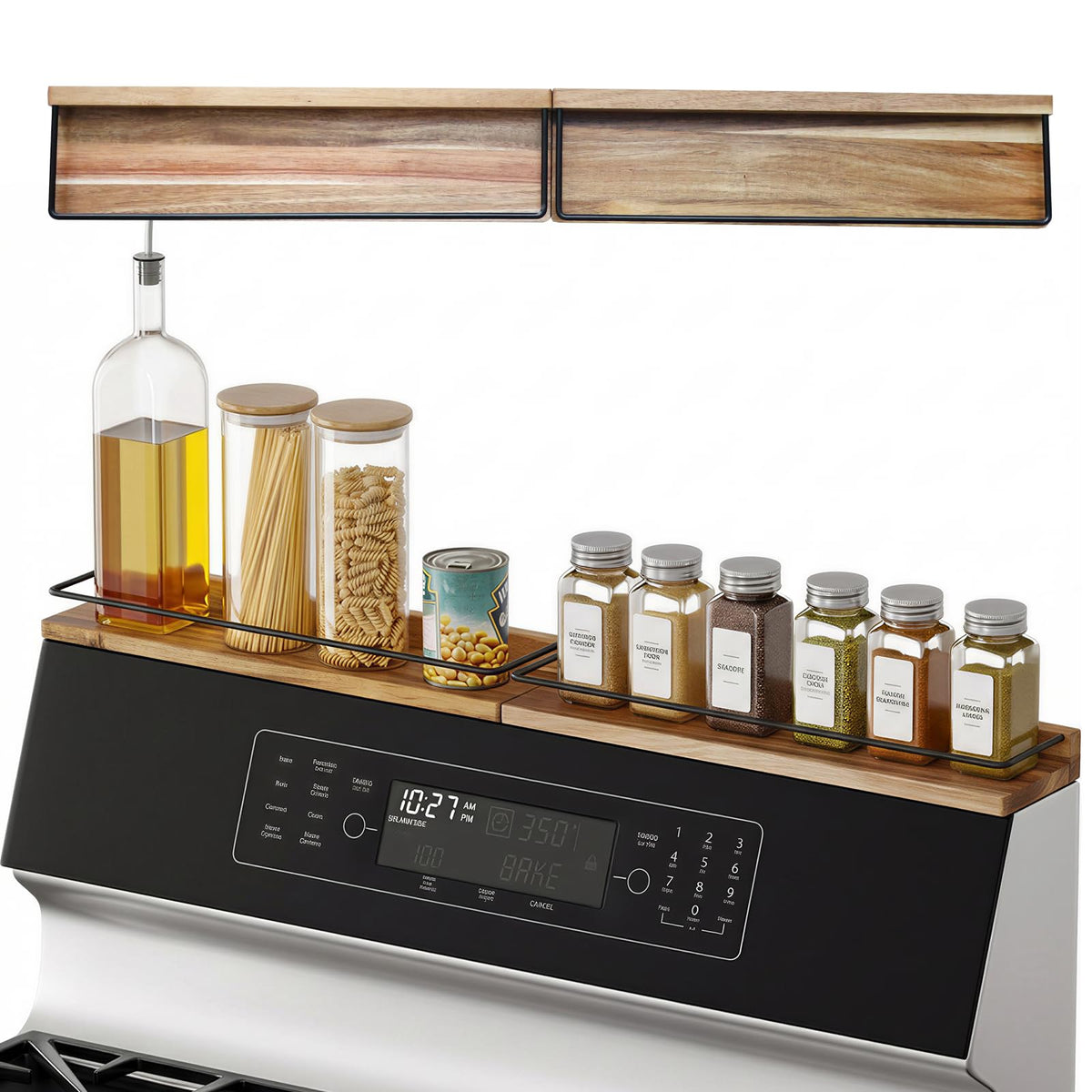 LFILONRO front packaging showing acacia wood shelf and benefits