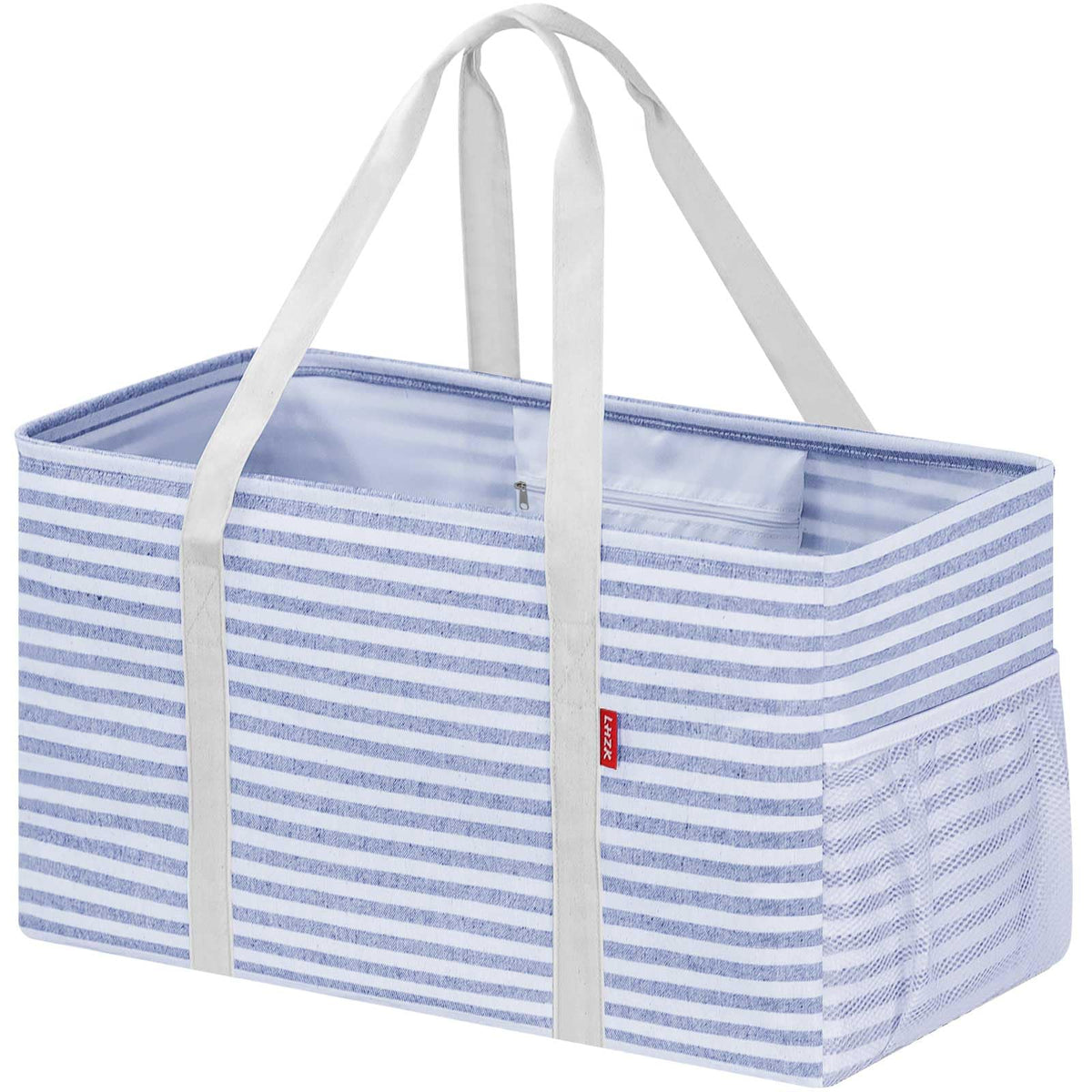 LHZK front view standing tote showing upright convenience