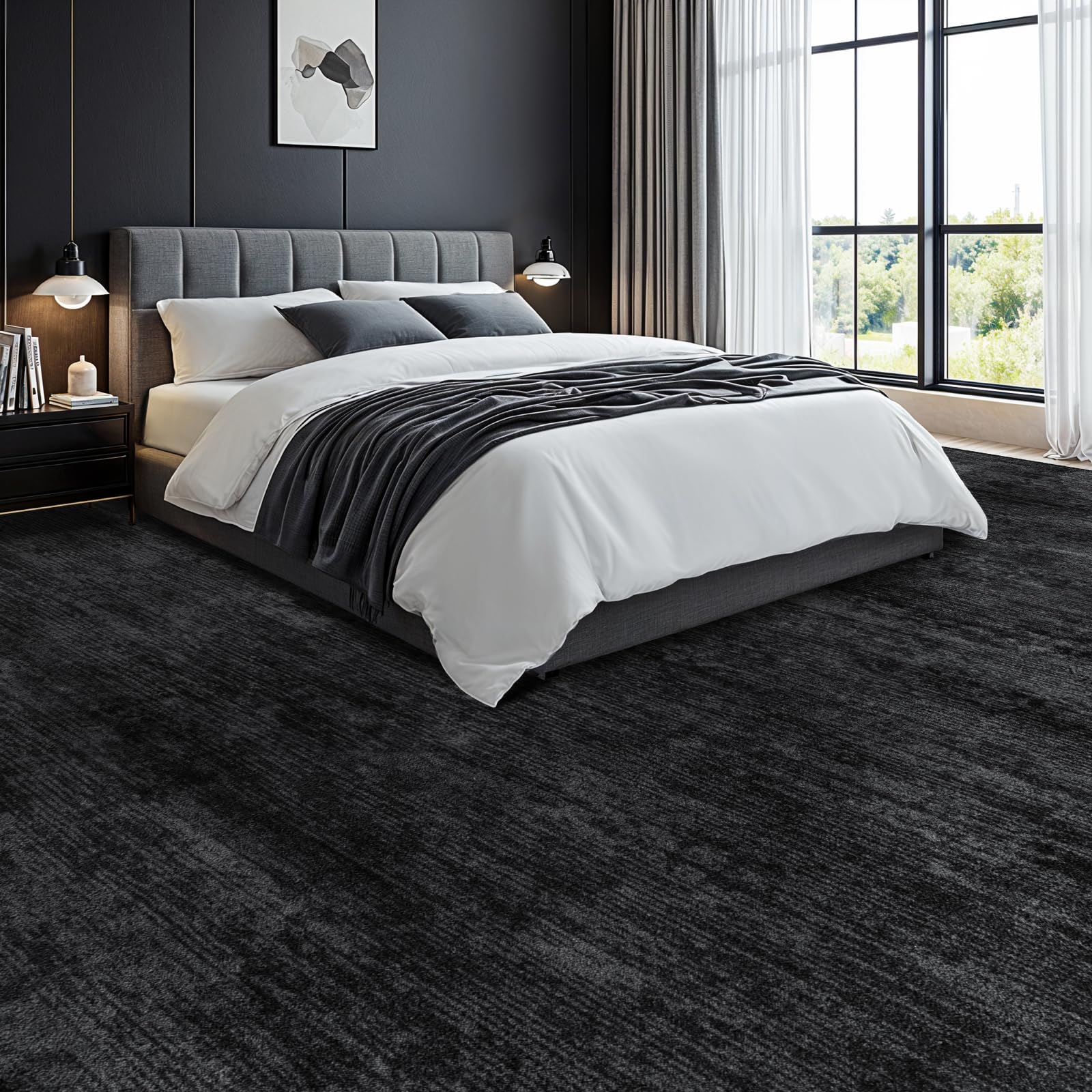 LIANLAM close-up of velvet texture highlighting soft feel and comfort