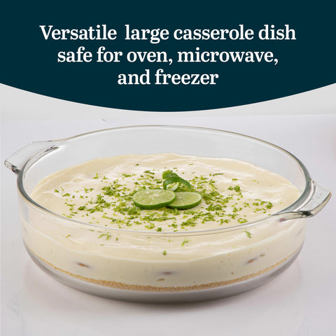 Libbey casserole close up on handle demonstrating secure grip and safe transfer