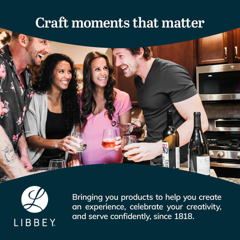 Libbey hammered flat bottom detail showing stability and chip-resistant base