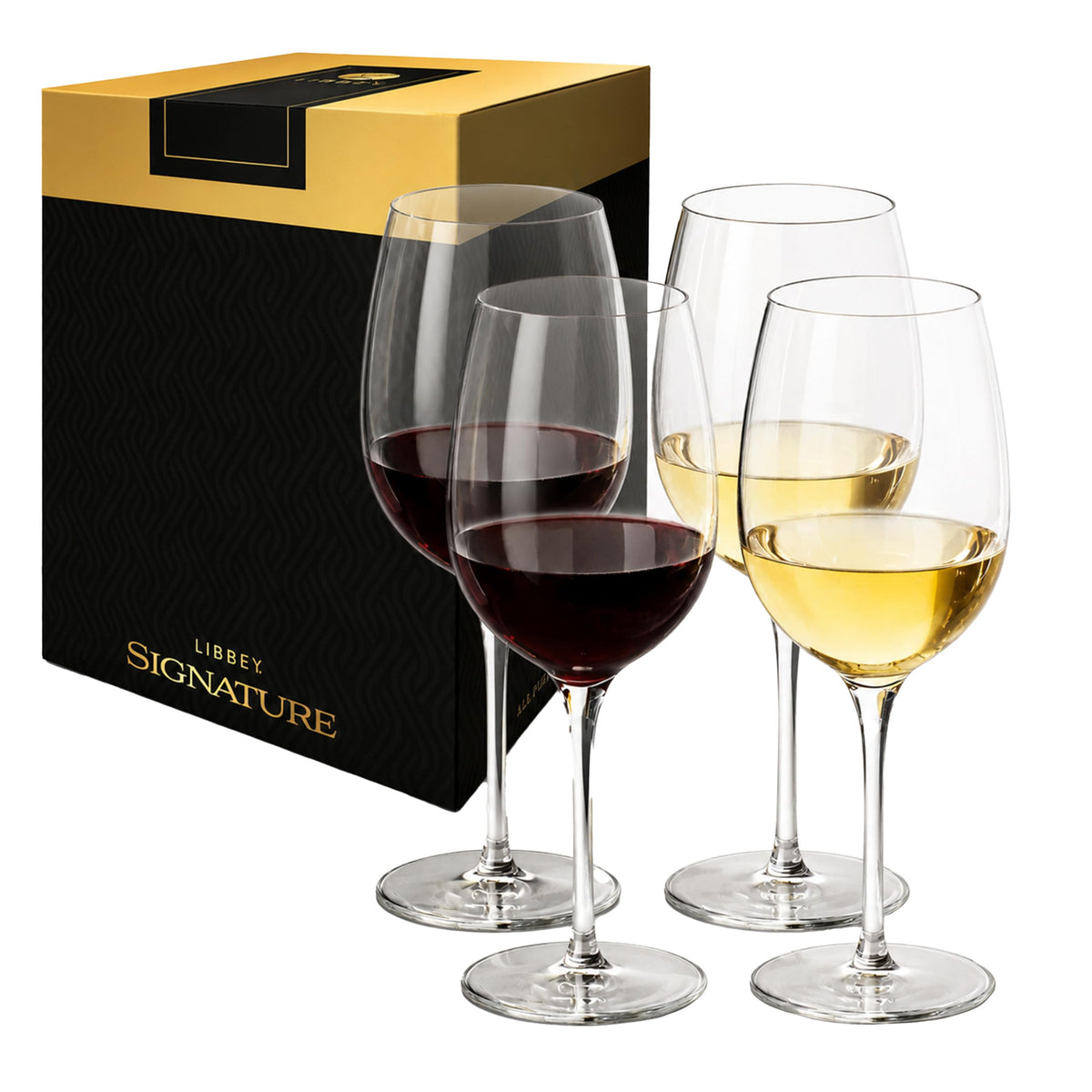 Libbey long-stem Kentfield front packaging showcasing elegant gift-ready box