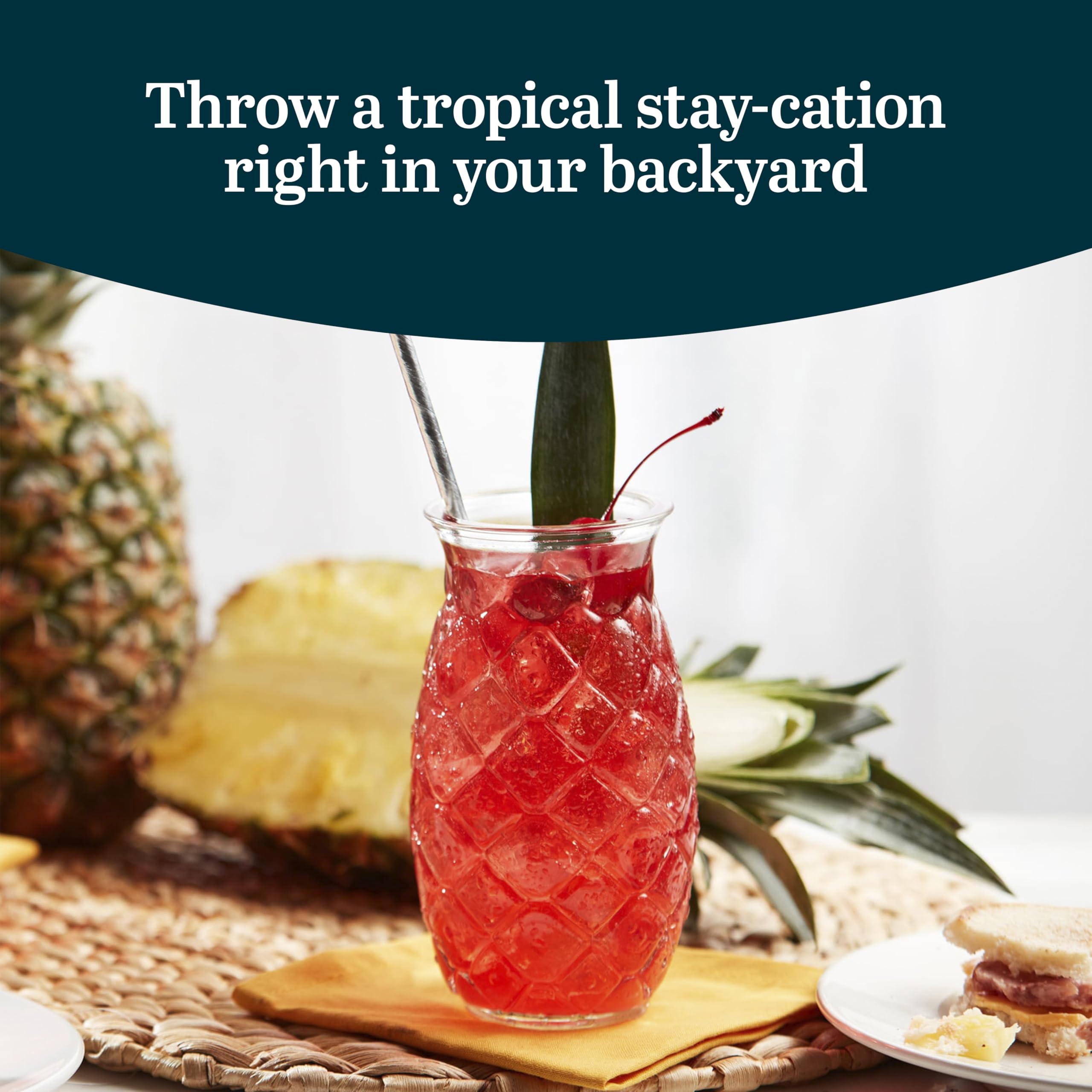 Libbey pineapple glass close-up texture highlighting tactile detail and sparkle
