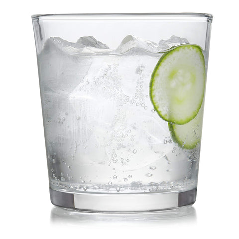 Libbey Preston rocks glass with cocktail showing presentation advantage