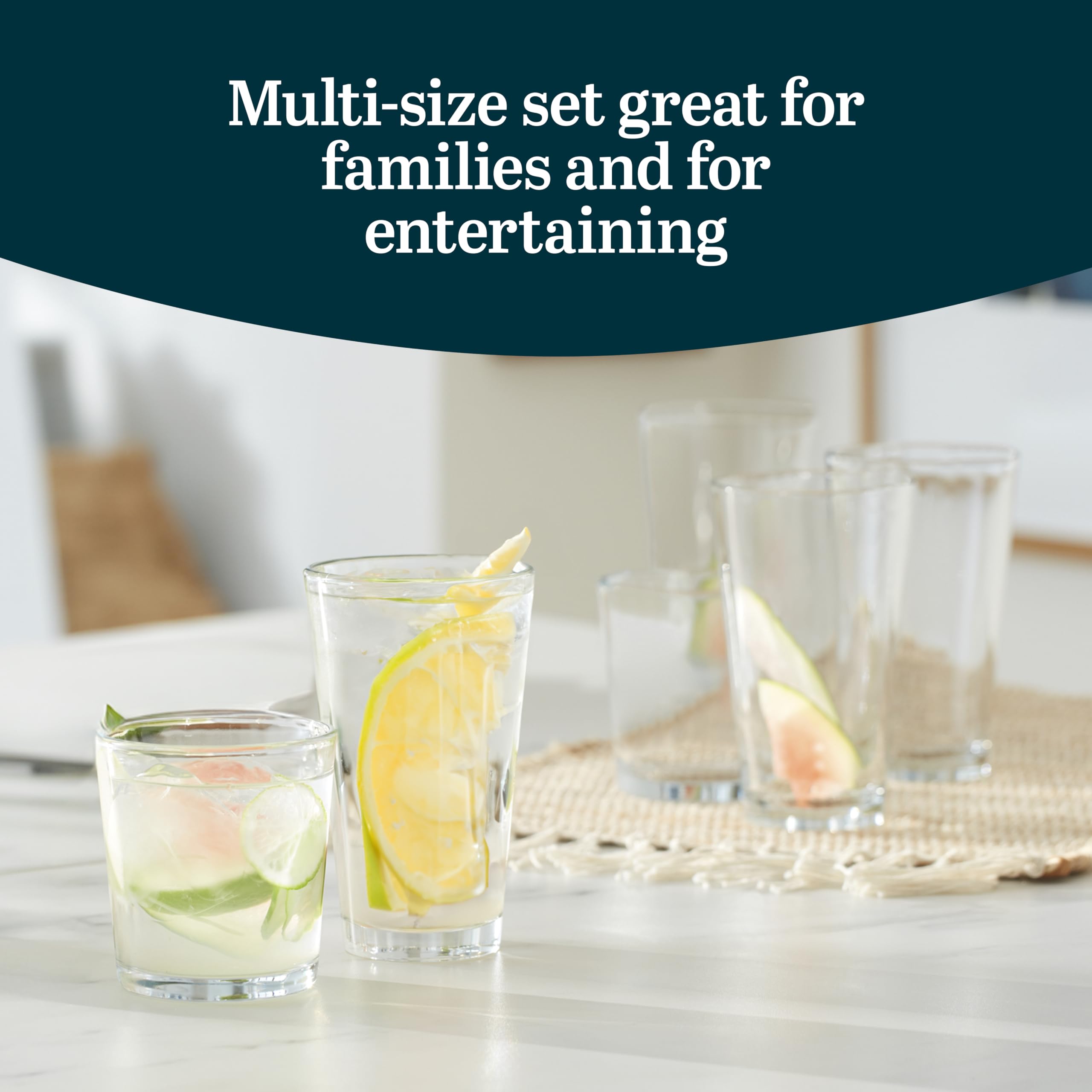 Libbey Preston tumbler in hand demonstrating comfortable size and grip