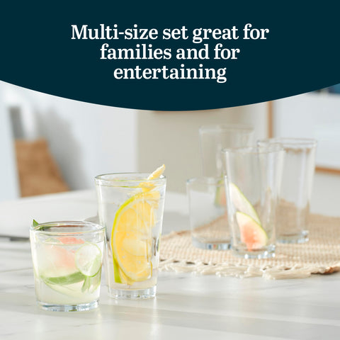 Libbey Preston tumbler in hand demonstrating comfortable size and grip