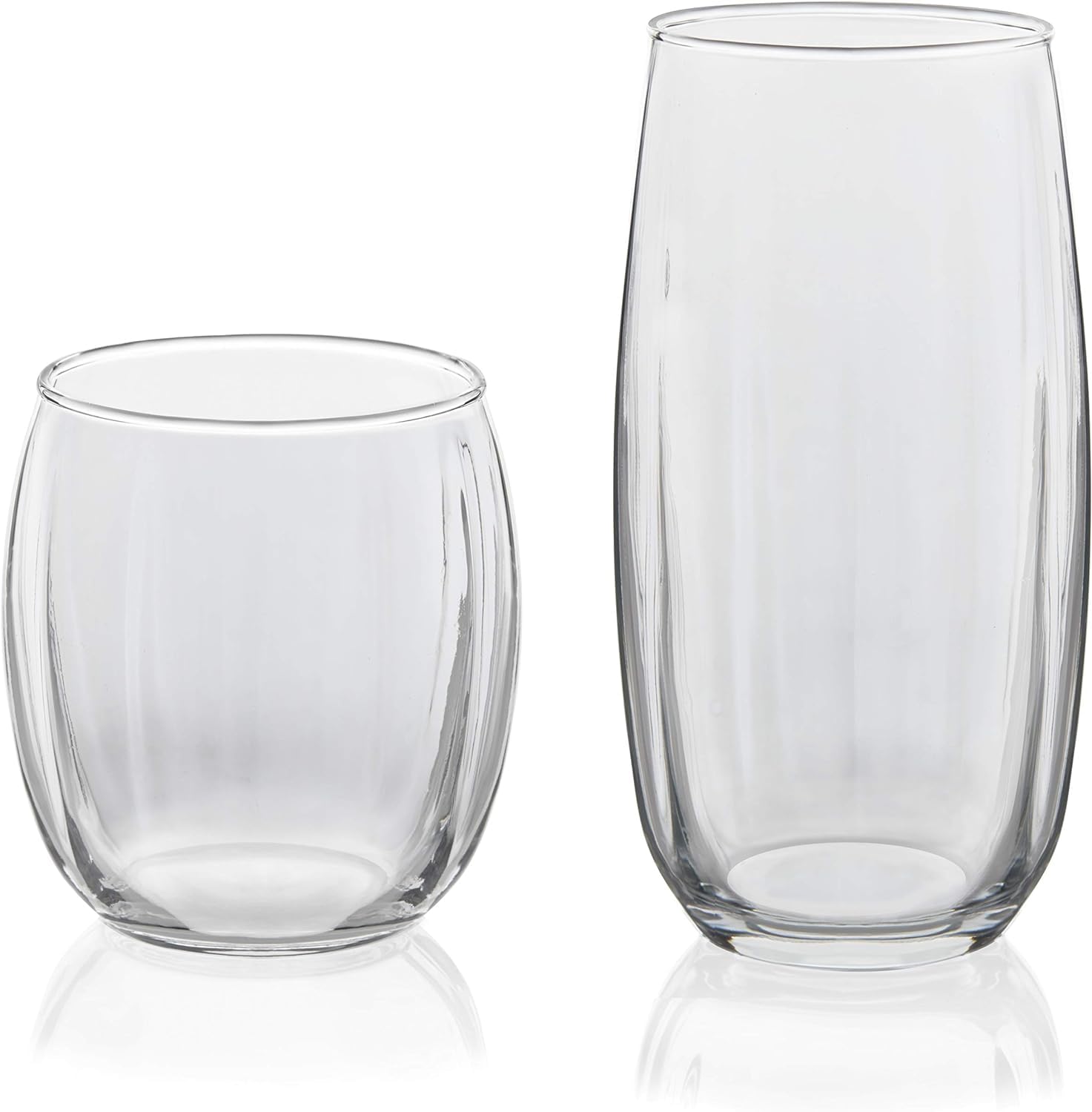Libbey Samba glasses with summer drinks showing appealing presentation
