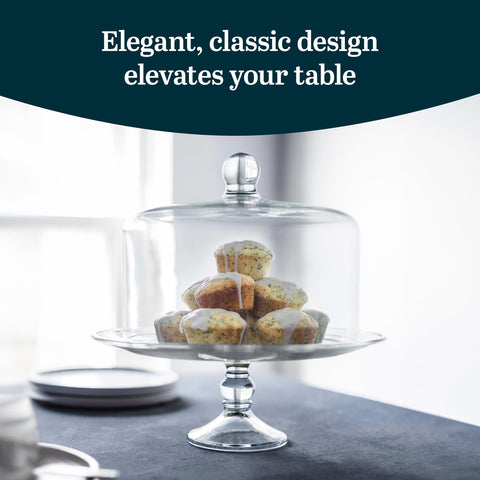 Libbey Selene dome closeup highlighting curved silhouette and clarity