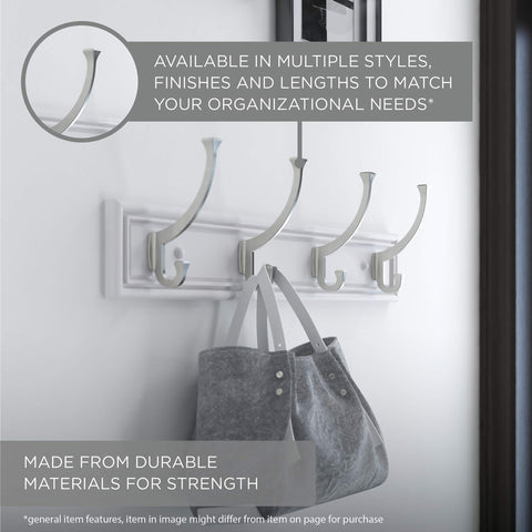 Liberty rack bearing coats to show secure weight capacity