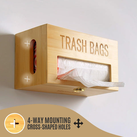 Libreshine placed under sink in pantry to keep large rolls protected and organized