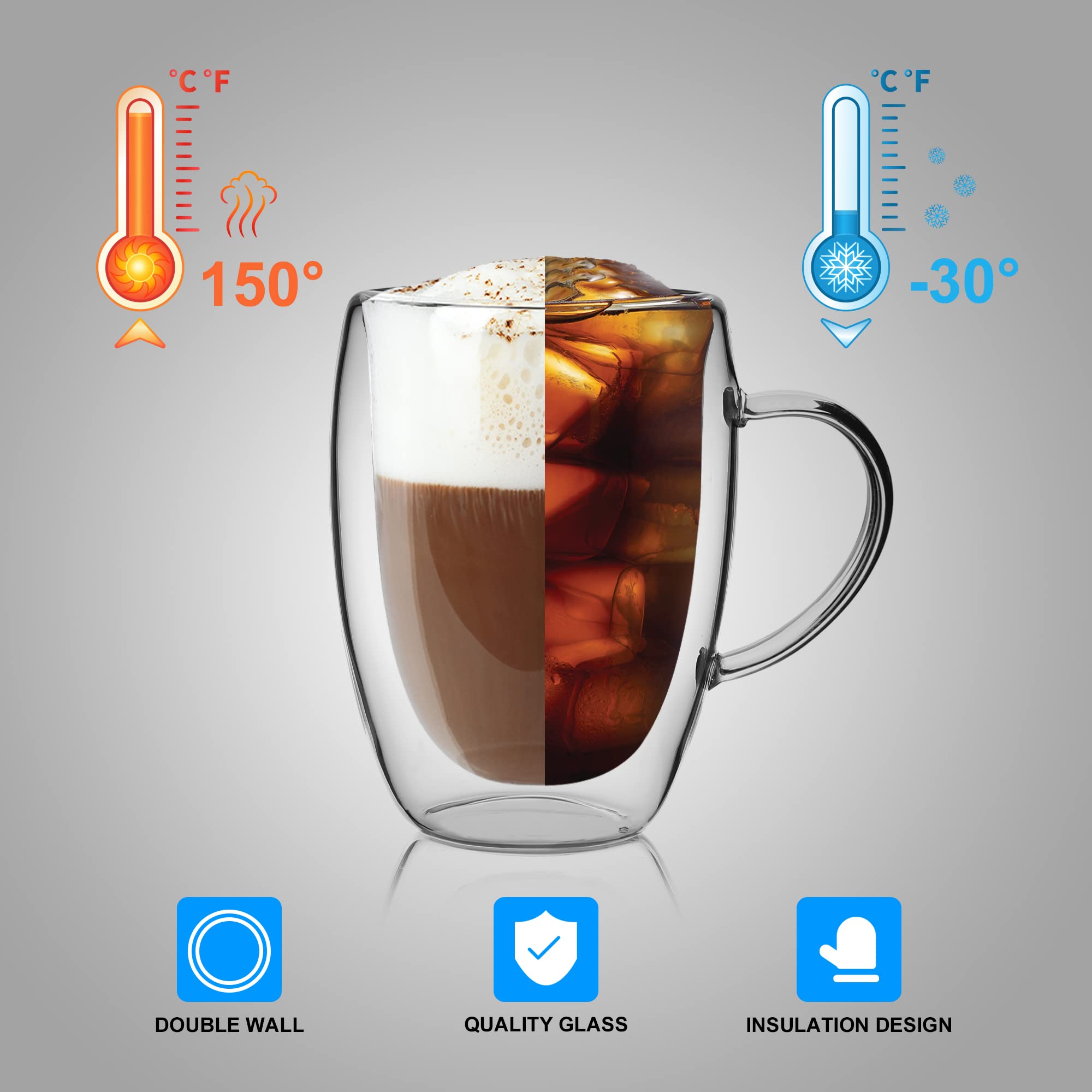 LIBWYS cup beside a ruler showing 12oz size and portion clarity