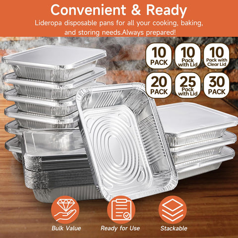 Lideropa pan next to ruler for size comparison and portion planning benefit