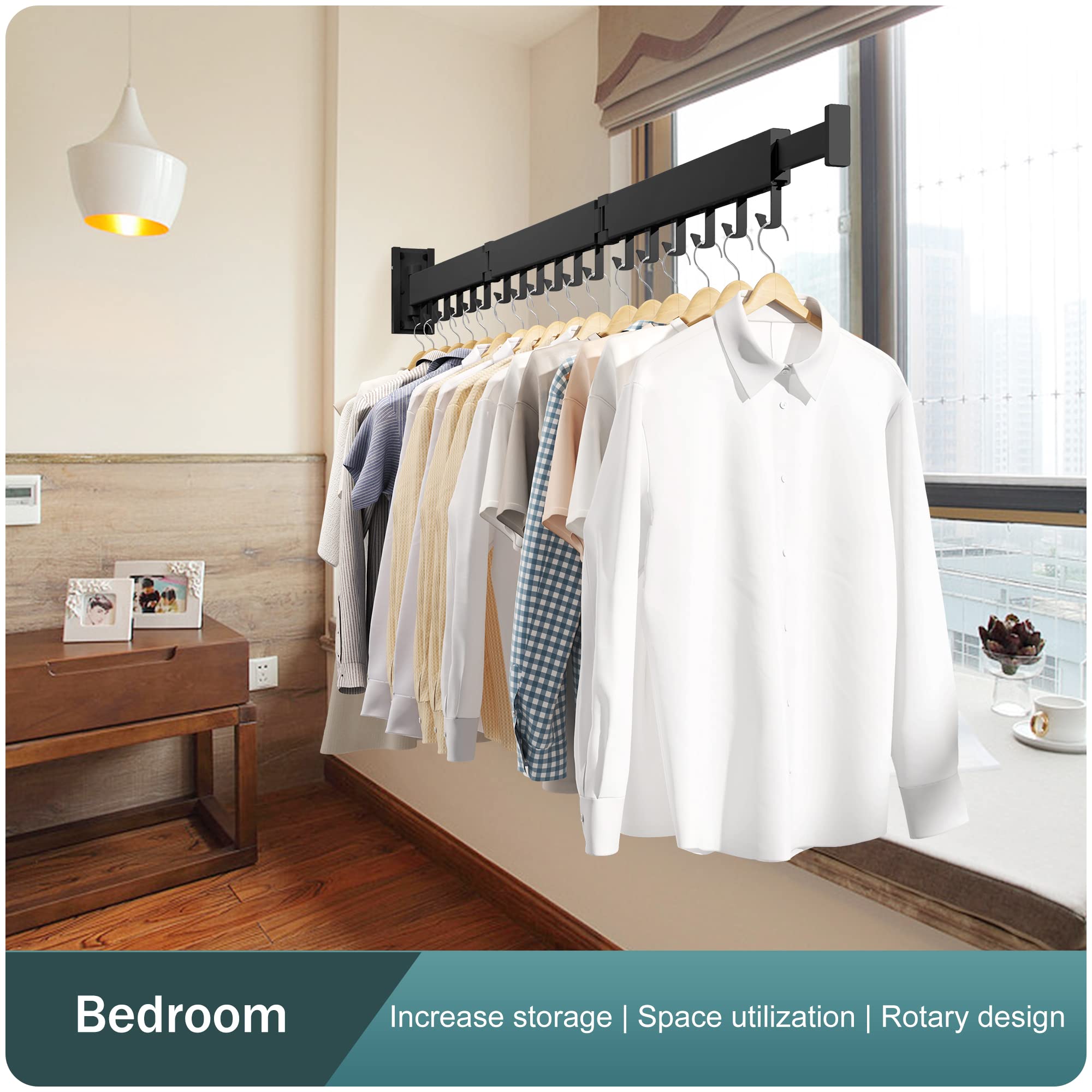LIENAHU in bathroom laundry setup offering organized drying space