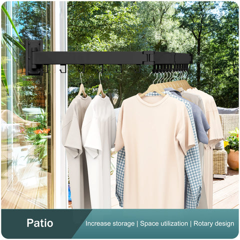 LIENAHU punch-free adhesive mount option for renter-friendly setup