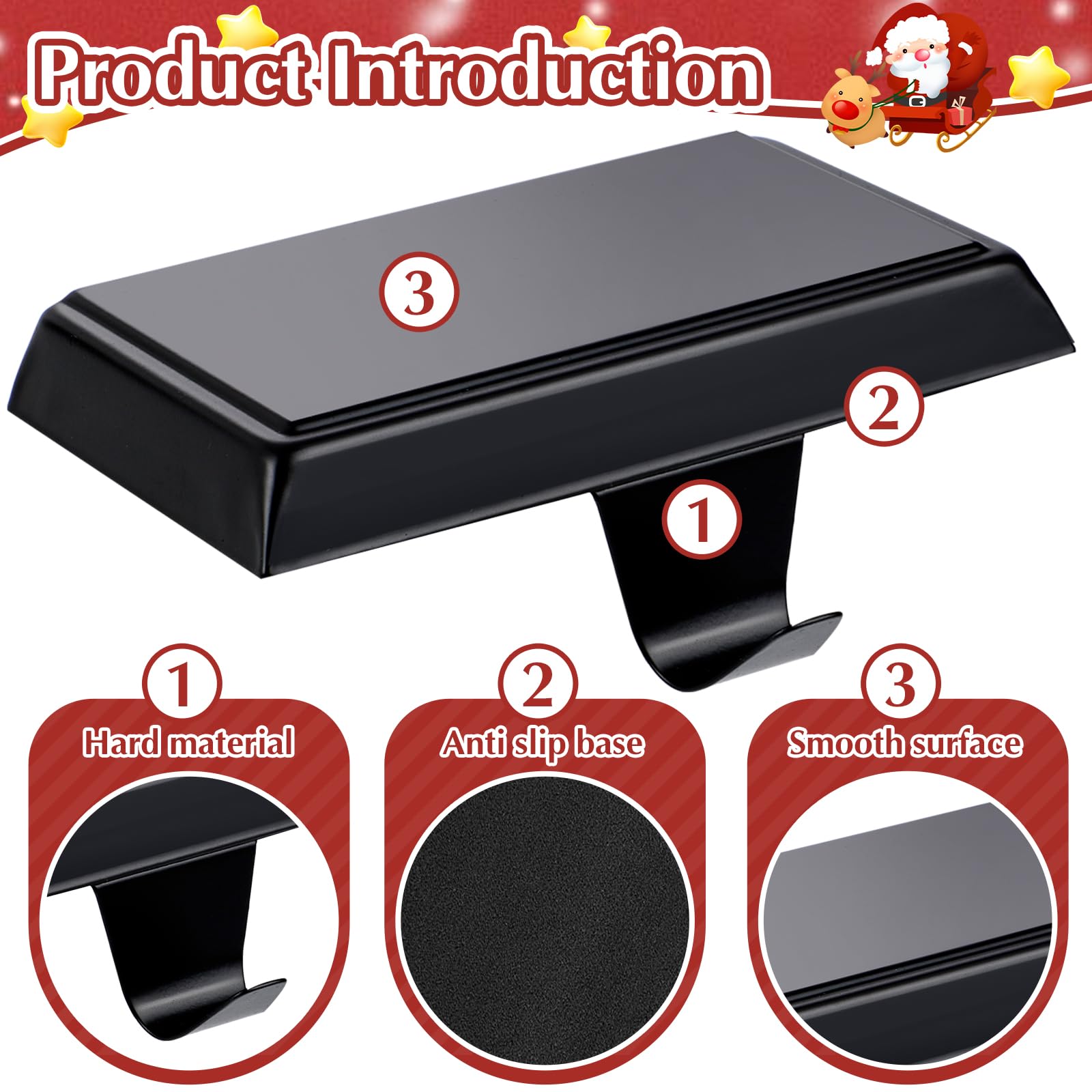 Liengoron underside showing rubber pad protecting surfaces and preventing slips