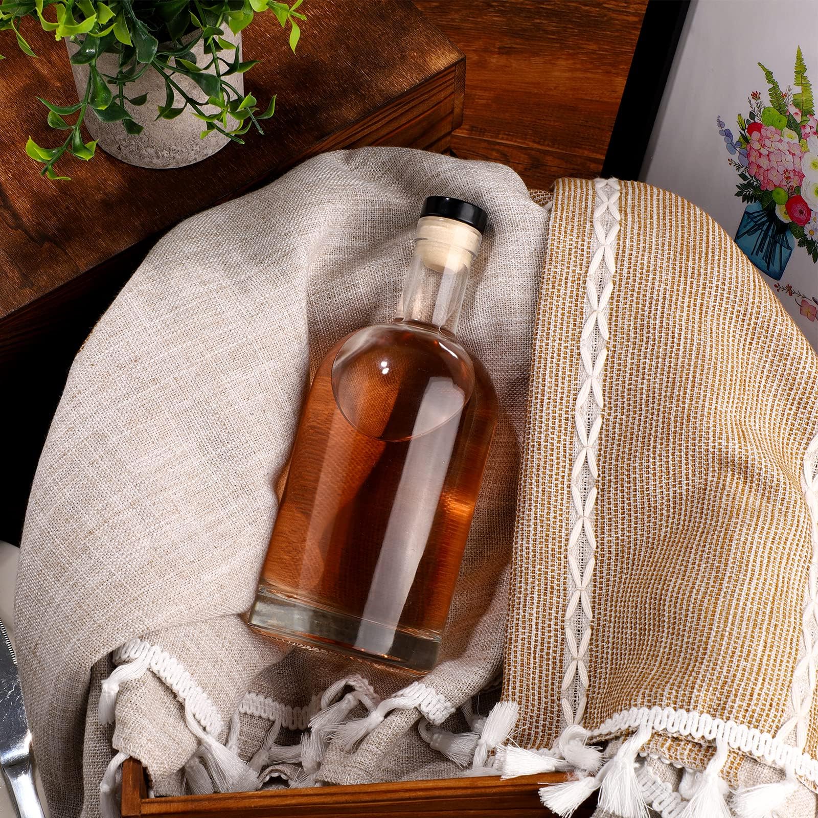 Liengoron bottle filled and labeled showing neat product presentation
