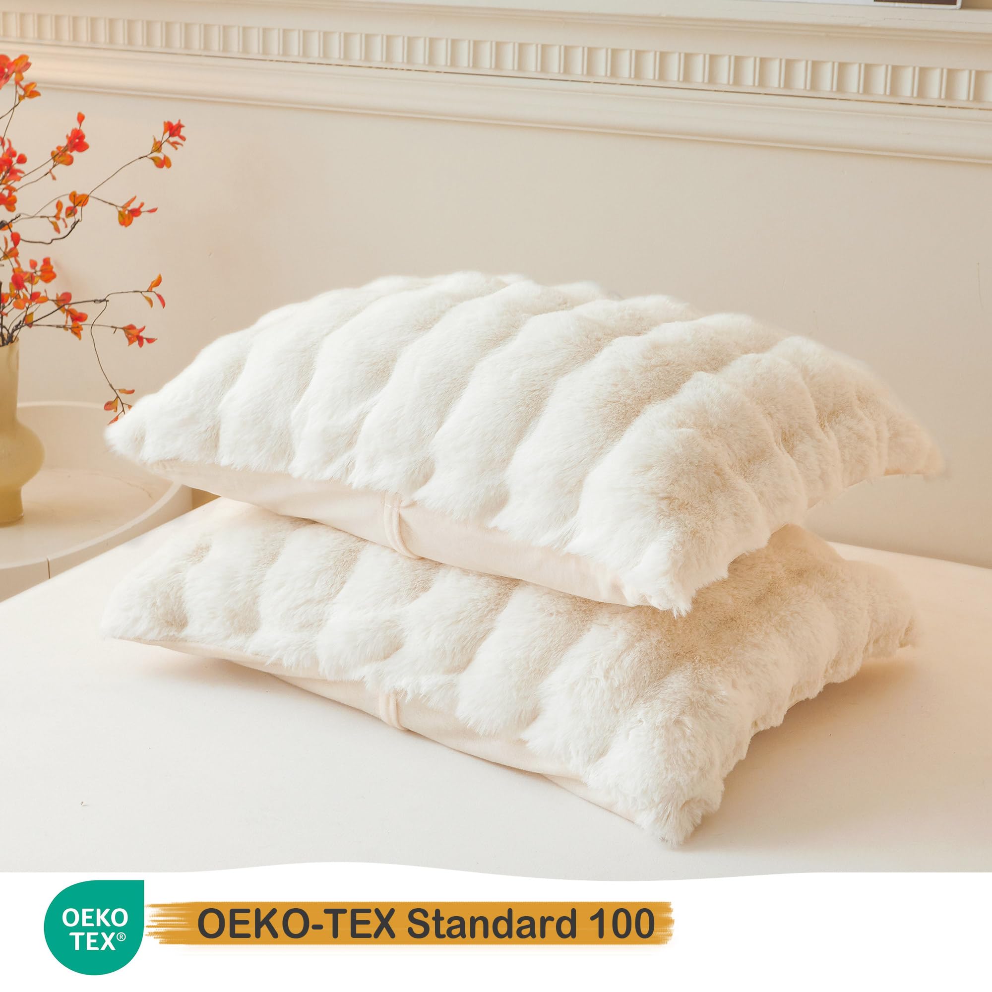 LIFEREVO velvet back detail showing secure fit and pillow protection