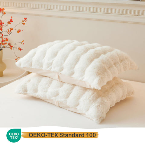 LIFEREVO velvet back detail showing secure fit and pillow protection